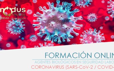 Formación Online: Agentes biológicos en Seguridad Laboral y Personal – CORONAVIRUS (SARS-CoV-2 /COVID-19)